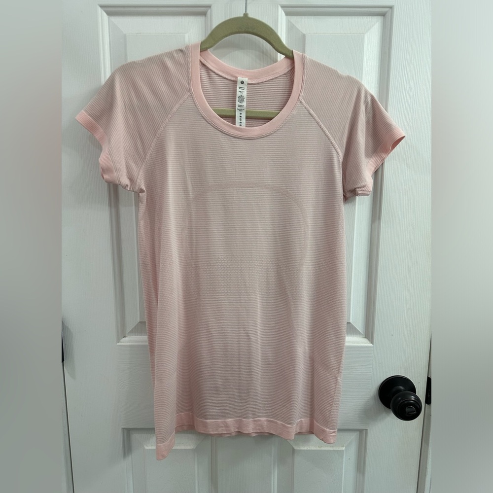 Lululemon Swiftly Tech Hip Length Strawberry Milkshake
